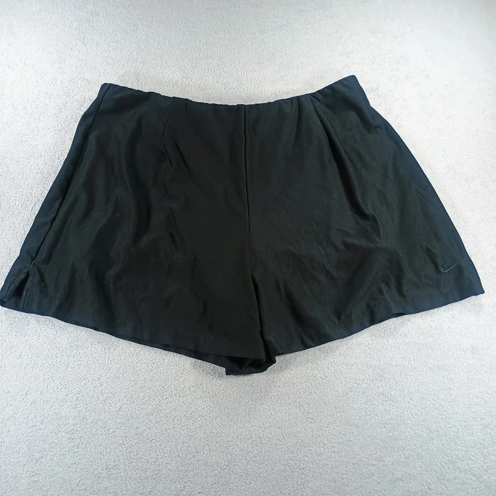 Nike Girls L (12-14) Fit Dry Athletic Shorts Black L Moisture Wicking